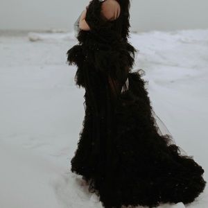 Tulle Maternity/ Bridal/ Boudoir Robe